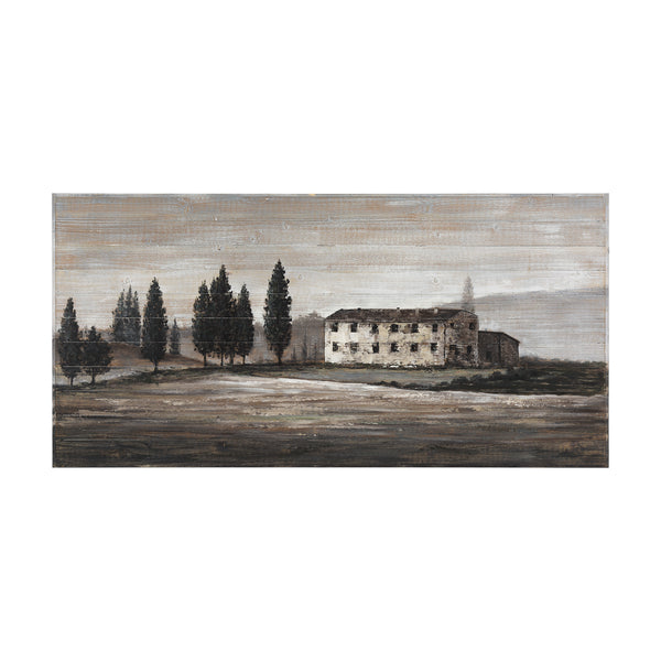 Tuscan Cypress Landscape Wall Art