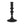Haute Blown Glass Candlestick