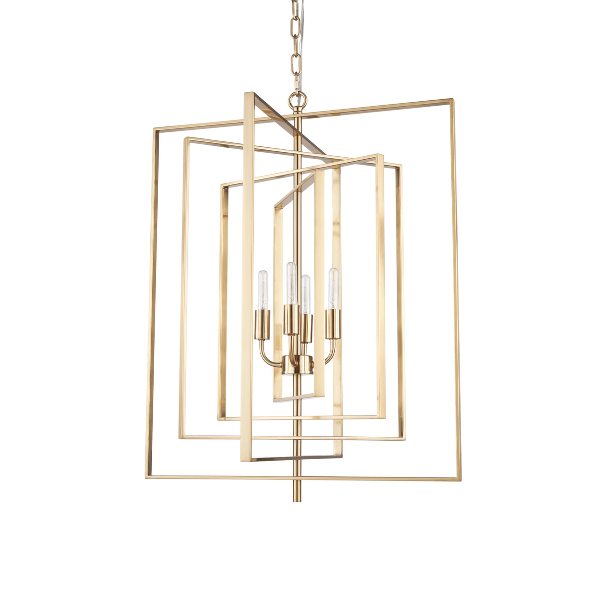 Colleen Antiqued Gold Metal Chandelier – Interior Matters