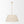 Tosha Tapered Cotton Rope Drum Pendant
