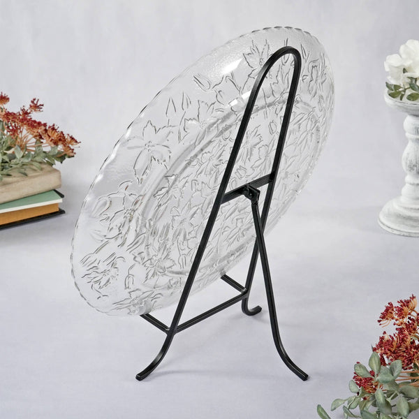 Wrought Iron Easel - Black 14.5"