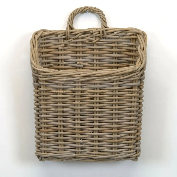 Wall Basket Kubu Rattan