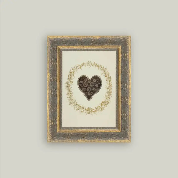 Wreathed Heart Art
