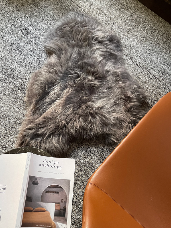 Mineral Icelandic Sheepskin Throw Rug