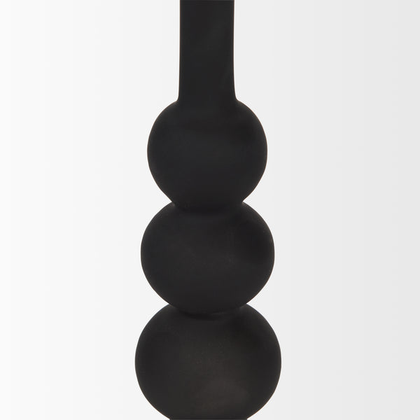 Haute Blown Glass Candlestick