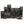 Black LED Taper Candle Set