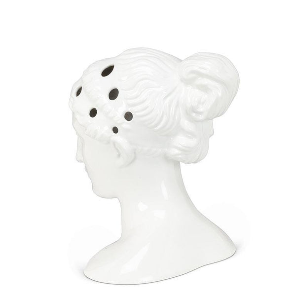 Large Woman Head Vase