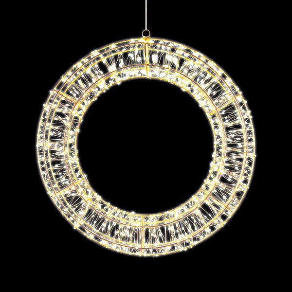 LED Wreath - 20"