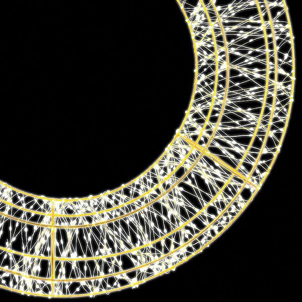 LED Wreath - 20"