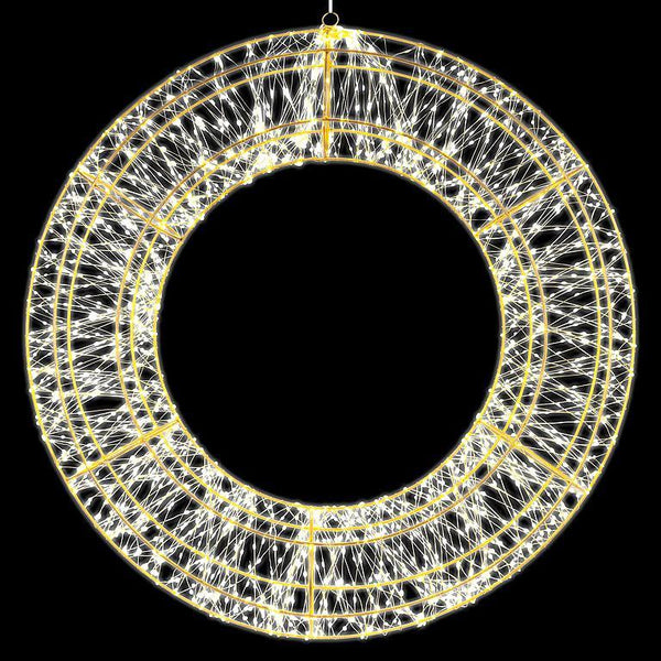 LED Wreath-36"D
