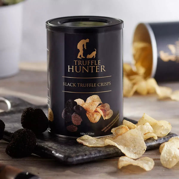 Black Truffle Crisps Tin