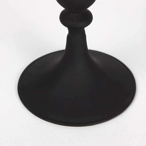 Haute Blown Glass Candlestick