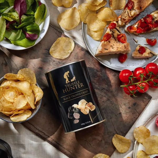 Black Truffle Crisps Tin