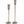 Luna Forged Candlestick - Silver