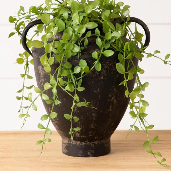 Rustic Metal Urn