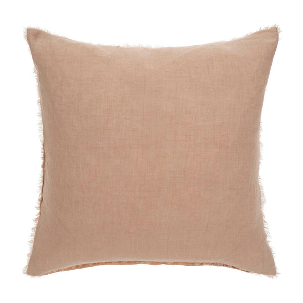 Lina Linen Pillow - Peony 24 x 24