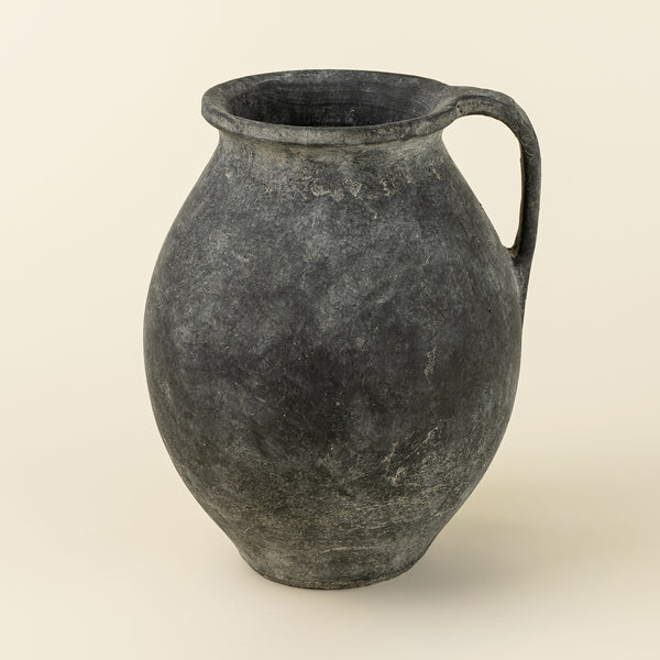 Rhodes Pitcher Vase - Stone