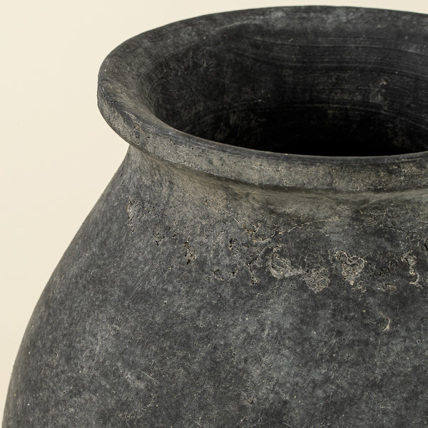 Rhodes Pitcher Vase - Stone