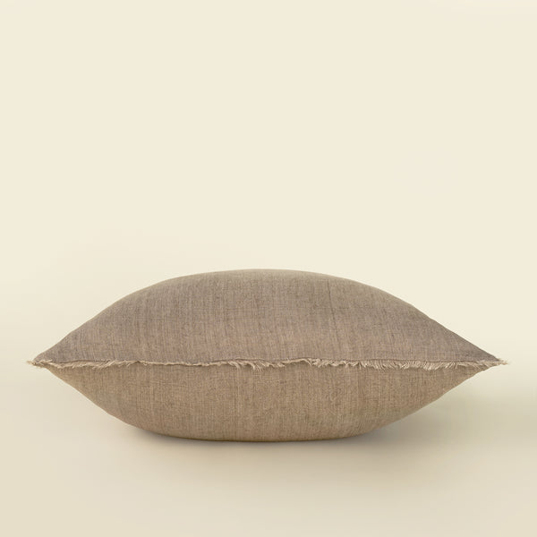 Lina Linen Pillow - Dove 24 x 24