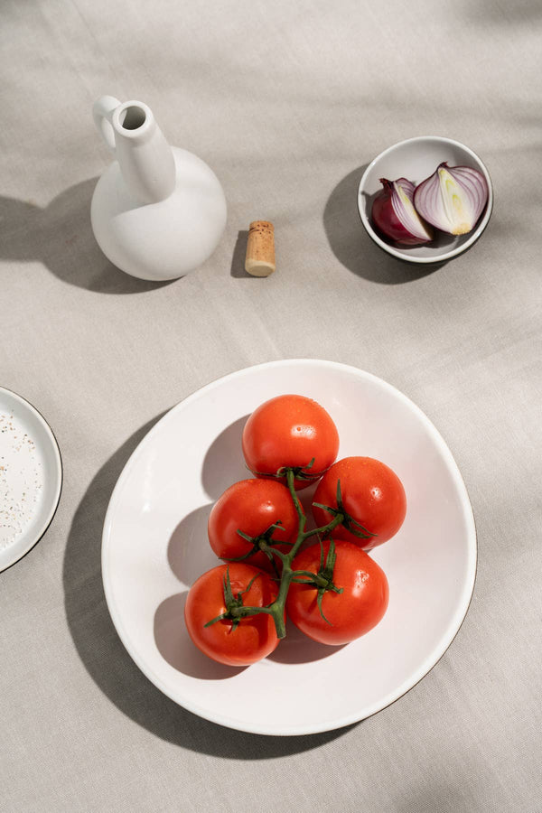 Stoneware Dinner Plate - Matte White