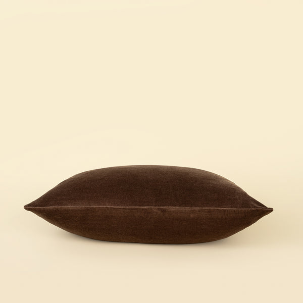 Vera Luxe Velvet Pillow - Clove 16x24