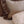 Velvet Ruffle Linen Pillow - Chocolate