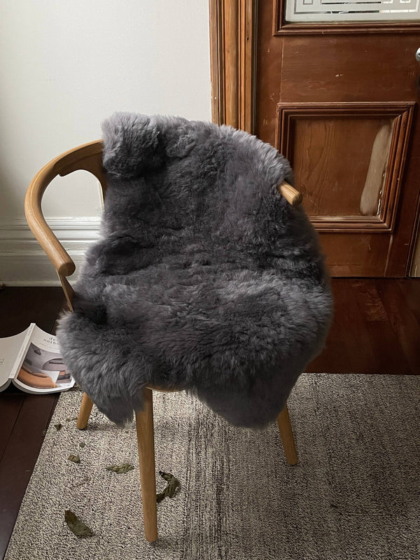Shorn Silver Icelandic Sheepskin Throw Rug