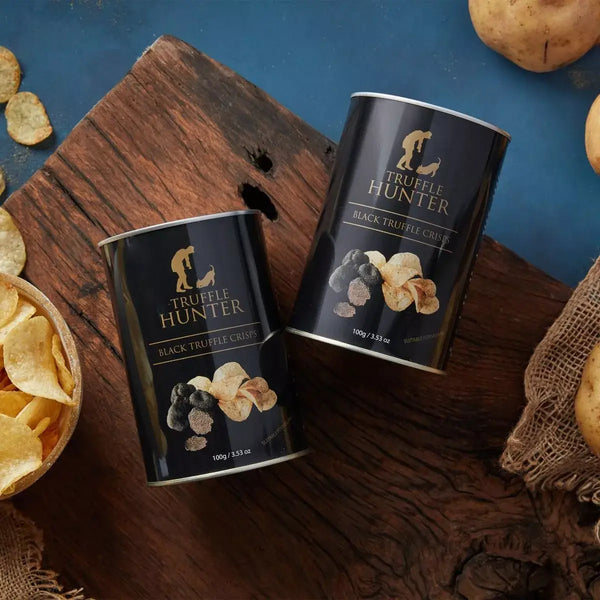 Black Truffle Crisps Tin
