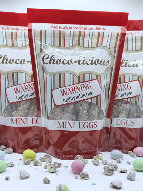 Mini Eggs Red Licorice