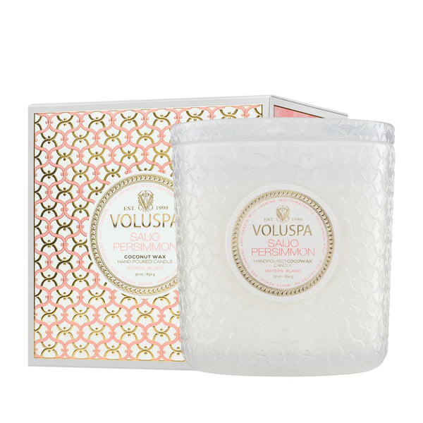 Saijo Persimmon Luxe Candle