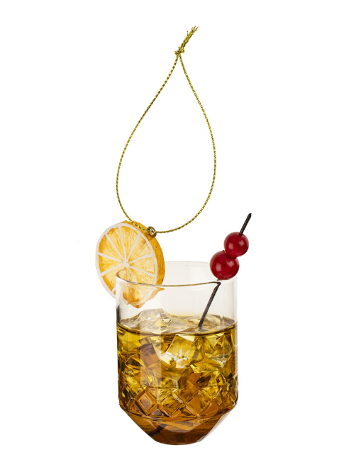 Christmas Cocktail Holiday Ornament