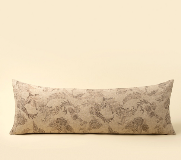 Meadowlark Pillow - Brown