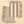 Ruffle Stripe Tea Towels - Beige