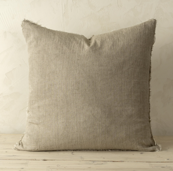 Lina Linen Pillow - Sand