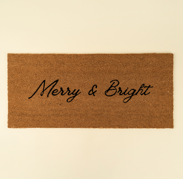 Merry & Bright Doormat