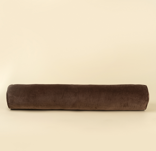 Vera Velvet Long Bolster - Clove