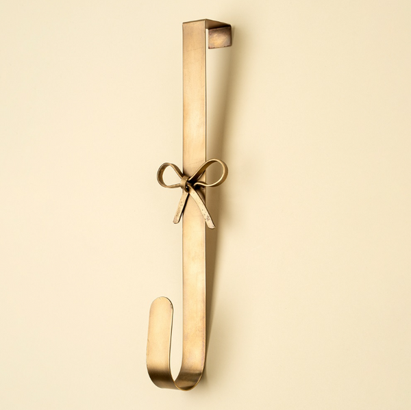 Tied Bow Wreath Hanger