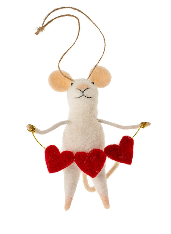 Holiday Mouse Ornament