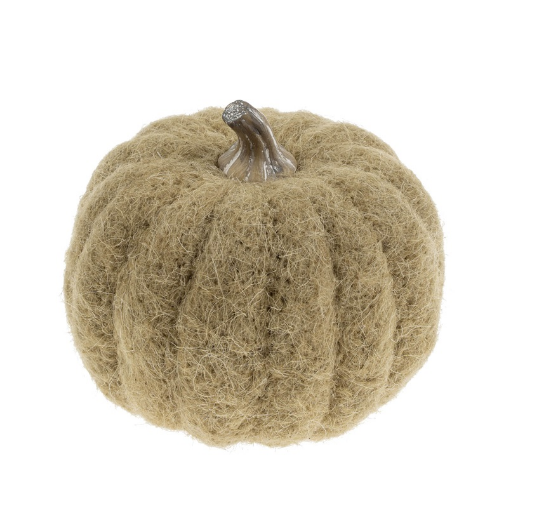 Felt Pumpkin - Moss