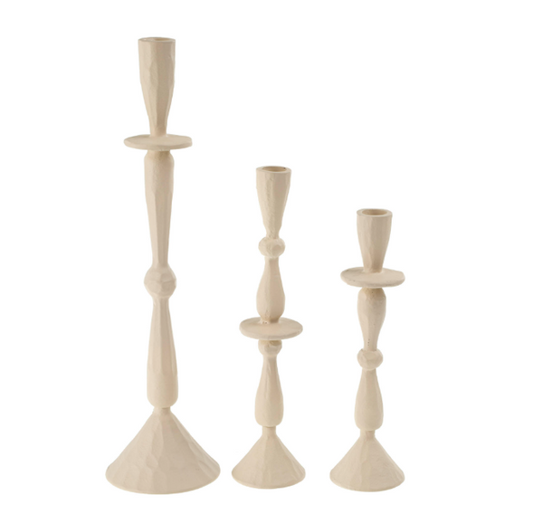 Imani Candleholder - Cream