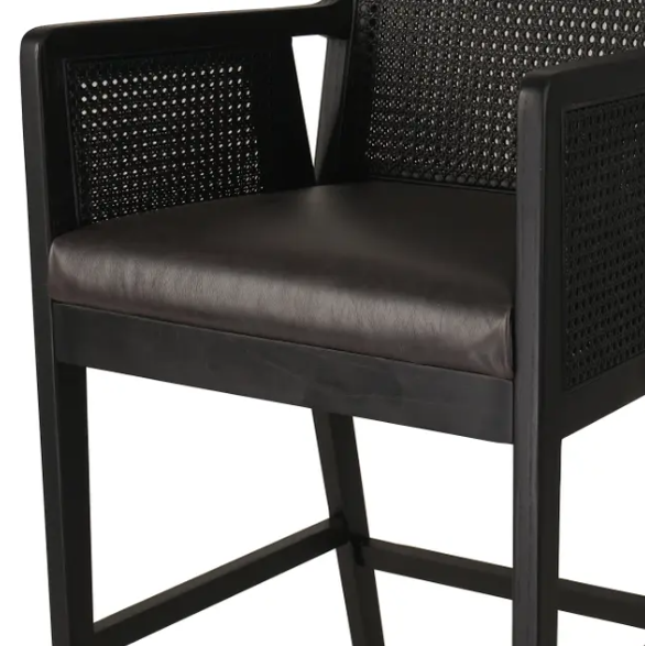 Antonia Cane Counter Stool (Set of 4) - Floor Model