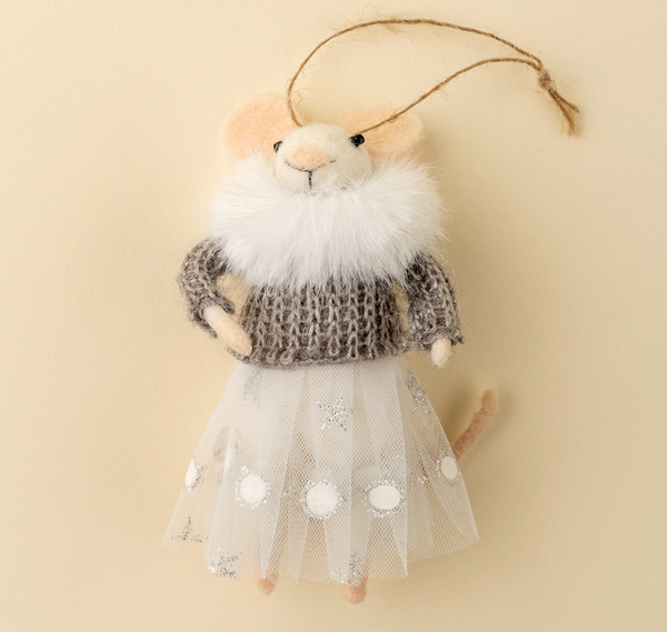 Holiday Mouse Ornament