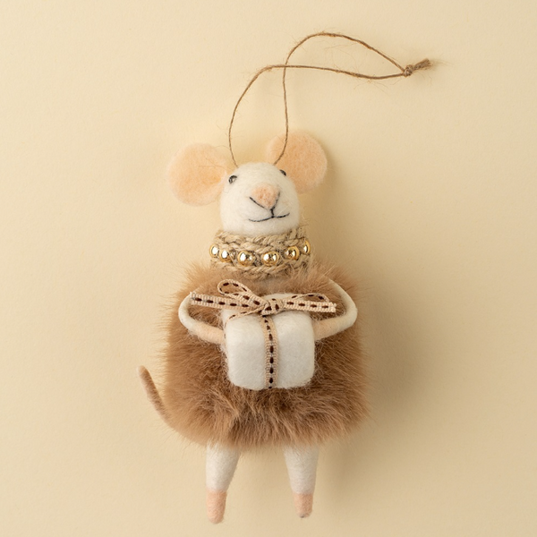 Holiday Mouse Ornament