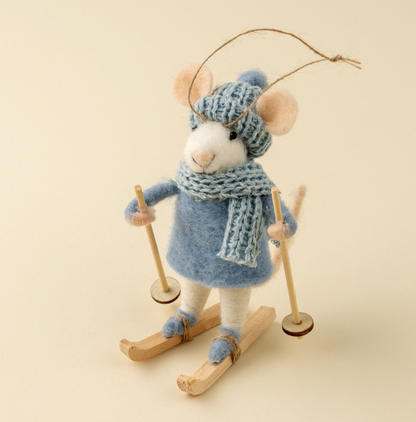 Holiday Mouse Ornament