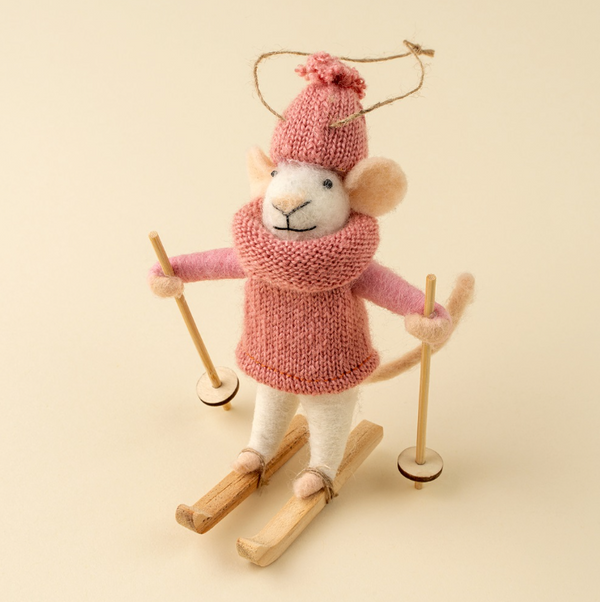 Holiday Mouse Ornament