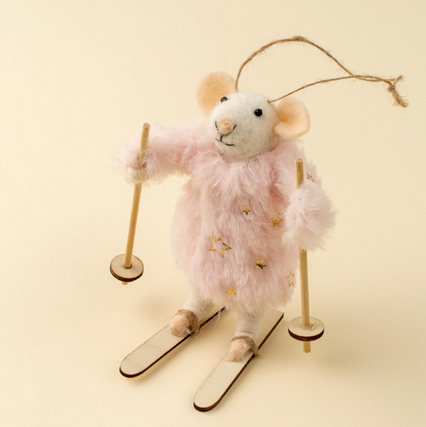 Holiday Mouse Ornament