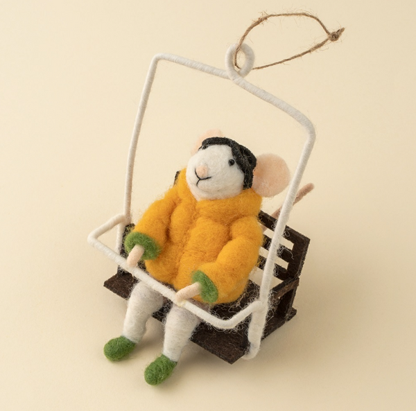 Holiday Mouse Ornament