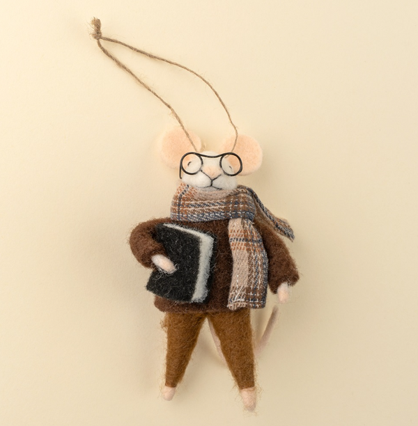Holiday Mouse Ornament