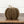 Brown Flocked Pumpkin