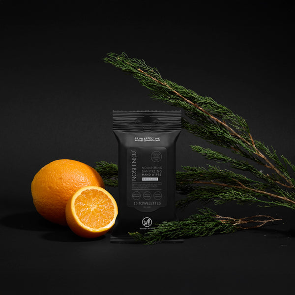 Bergamot Hand Sanitizing Wipes